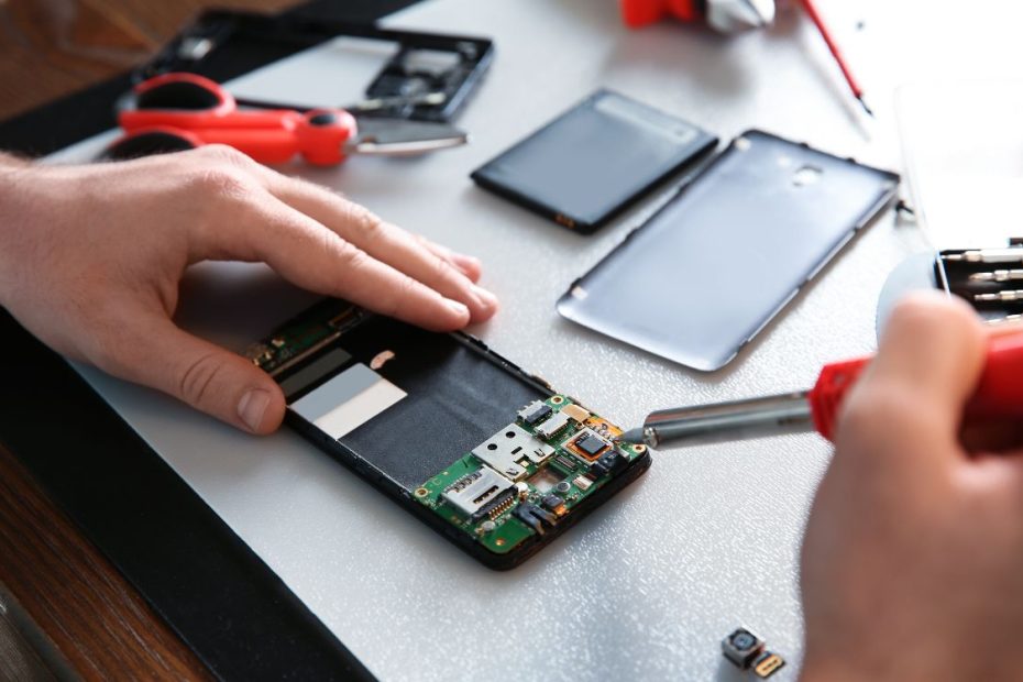 Curso de reparación de celulares